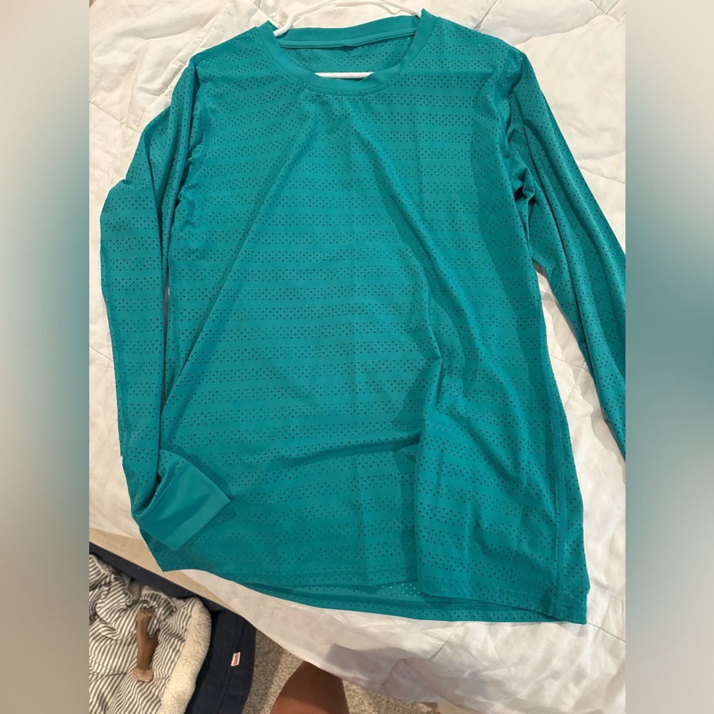Zyia teal chill top